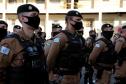 Mais de 200 policiais militares reforçam o policiamento das ruas de Curitiba e Região Metropolitana