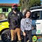 Policiais militares rodoviários visitam família e interagem com crianças em São Mateus do Sul (PR)