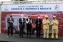 Corpo de Bombeiros de São José dos Pinhais recebe o primeiro caminhão customizado modelo americano do Paraná