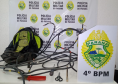 Em Maringá, PM encaminha envolvidos por furtos e receptação de moto furtada