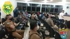 Policiais militares que auxiliaram no resgate de vítimas de embarcação que virou no Rio Ivaí são homenageados