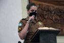 Comunidade católica do Fanny, em Curitiba, recebe Polícia Militar para celebrar os 167 anos de história da Corporação