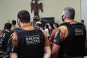 Comunidade católica do Fanny, em Curitiba, recebe Polícia Militar para celebrar os 167 anos de história da Corporação