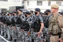 Batalhão de Polícia de Choque encaminha sete pessoas e apreende arma na primeira operação feita na Capital e RMC