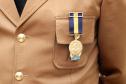  Subcomandante-Geral entrega Medalha Coronel Sarmento a comandante de unidade de Guarapuava
