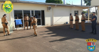 PM de Ivaiporã (PR) faz solenidade em homenagem a policiais que impediram suicídio de uma mulher