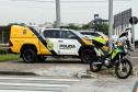 Polícia Militar participa de blitz educativa integrada da Semana Nacional do Trânsito na Linha Verde em Curitiba