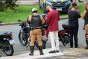 Polícia Militar participa de blitz educativa integrada da Semana Nacional do Trânsito na Linha Verde em Curitiba