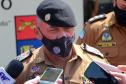 Em União da Vitória, Comandante-Geral conversa com praças e oficiais e recebe prefeitos no 27° Batalhão