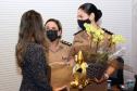 Primeira-dama do Estado do Paraná recebe Alto-Comando da Polícia Militar em Curitiba (PR)