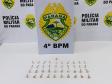 No Norte do Paraná, PM apreende cocaína, crack e um tipo modificado de maconha e encaminha três por tráfico, em ações distintas