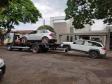 Carros são apreendidos pelo BPFRON com 2,5 mil pacotes de cigarros contrabandeados em Mariluz (PR)