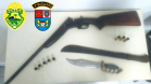 No Litoral do estado, PM prende quatro pessoas e apreende drogas e uma arma de fogo