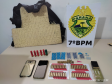 Em apoio ao Poder Judiciário, Polícia Militar apreende dezenas de munições e encaminha homem em Goioerê, no interior do Paraná