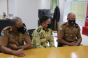 Comandante-Geral visita secretário da Administração e Previdência em Curitiba (PR)