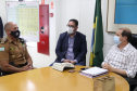 Comandante-Geral visita secretário da Administração e Previdência em Curitiba (PR)