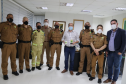 Comandante-Geral visita secretário da Administração e Previdência em Curitiba (PR)