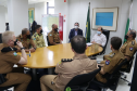 Comandante-Geral visita secretário da Administração e Previdência em Curitiba (PR)
