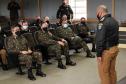 Comando da Artilharia Divisionária da 5ª Divisão de Exército faz visita de inspeção ao Quartel do Comando-Geral da PM 