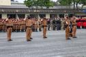 Polícia Militar cultua Dia do Veterano e inaugura espaço no Quartel do Comando-Geral, em Curitiba