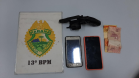 Operação Maré Alta continua e arma de fogo e pé de maconha são apreendidos no último final de semana