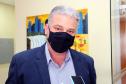 Comandante-Geral da PM recebe prefeito de Ribeirão Claro (PR) em Curitiba