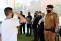 Colégio da Polícia Militar inaugura pista de golfe para alunos em Curitiba