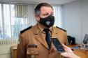 Batalhão de Polícia de Trânsito recebe novo comandante durante solenidade em Curitiba