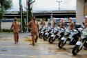 Batalhão de Polícia de Trânsito recebe novo comandante durante solenidade em Curitiba