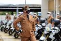 Batalhão de Polícia de Trânsito recebe novo comandante durante solenidade em Curitiba