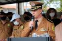 Batalhão de Polícia de Trânsito recebe novo comandante durante solenidade em Curitiba