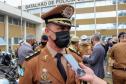 Batalhão de Polícia de Trânsito recebe novo comandante durante solenidade em Curitiba