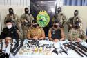 PM cumpre 41 mandados e apreende armas e carros de luxo na RMC e Litoral
