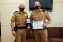 Alto-Comando da Polícia Militar recebe Medalha Sentinelas do Sudoeste