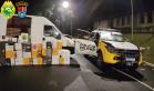 Em Pato Branco (PR), PM apreende 147 caixas de vinho contrabandeadas e encaminha três suspeitos