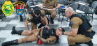 Policiais militares do Sudoeste do estado participam de instrução de atendimento pré-hospitalar