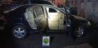 Policiais do BPFRON apreendem quatro carros, cigarros e pneus contrabandeados no Oeste do estado