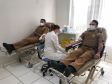 Policiais militares do 2º BPM participam de campanha de doação de sangue em Jacarezinho