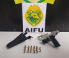 Operação apreende arma de fogo e produtos contrabandeados em Curitiba e no Litoral