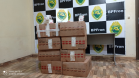 BPFron apreende mais de 46 mil pacotes de cigarros, caixas de vinhos e eletrônicos contrabandeados durante a Operação Hórus