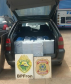 BPFron apreende bebidas contrabandeadas, carros e cumpre Mandados Judiciais no Oeste do estado