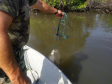 Policiais Ambientais apreendem 1,5 lacinhos e um gerival usados para pesca ilegal no Litoral do estado