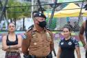 Desafio Cross Games estimula confraternização entre policiais militares e bombeiros nas areias de Caiobá