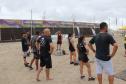 Desafio Cross Games estimula confraternização entre policiais militares e bombeiros nas areias de Caiobá