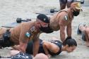 Desafio Cross Games estimula confraternização entre policiais militares e bombeiros nas areias de Caiobá