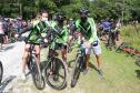 Mais de 200 ciclistas de todo Paraná participam junto com a PM de desafio de 27 quilômetros, no litoral