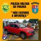 BPTran apreende mais de 100 comprimidos de ecstasy e recupera carro em Curitiba 