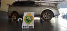 Em Guaíra (PR), BPFron recupera carro durante a Operação Hórus