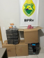 Quase 70 quilos de maconha e cigarros eletrônicos são apreendidos pelo BPRv no Interior do estado