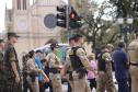 PMPR participa da Caminhada do Jubileu das Forças Armadas e de Segurança Pública